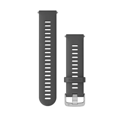 Afbeelding van Horloge band met snelsluiting en zilveren gesp Garmin 22 mm