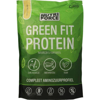 Afbeelding van Nutriforce Green Fit Protein Vanille 700GR