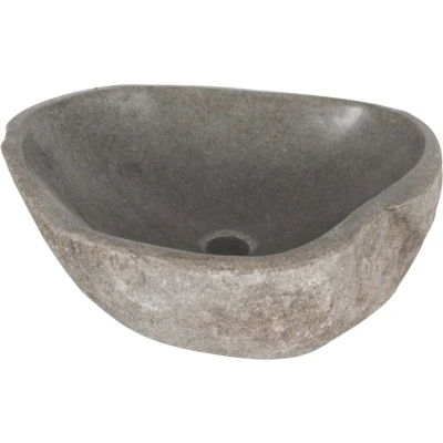 Afbeelding van Waskom Differnz Lombok 40x50cm Riverstone Grijs