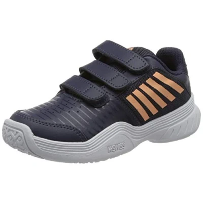 Afbeelding van K Swiss Zapatillas Courtexpressstraponi C: grijs/PCHNCTR/WHT T: 13,5 JR UK