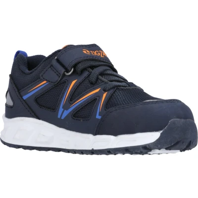 Afbeelding van Zigzag Sneakers laag voor kinderen, Maat: 31, Navy blazer Kunststof/ textiel