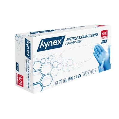Afbeelding van Handschoen Hynex XL nitril 100 stuks blauw