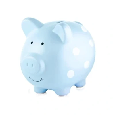 Afbeelding van Pearhead 40104 keramische spaarvarken, blauw
