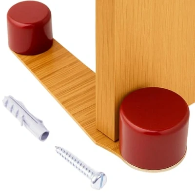 Afbeelding van Brinox 0 draaibare stoppers, roestvrij staal, parket bruin, 3,2 x 10,2 2,2 cm