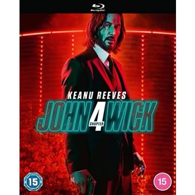 Afbeelding van John Wick Chapter 4 blu ray Import zonder NL OT