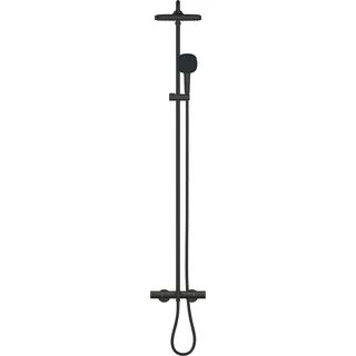 Afbeelding van Grohe vitalio comfort 250 douchesysteem m bad thm max 8 0l min bij 3 bar matte black 269842431