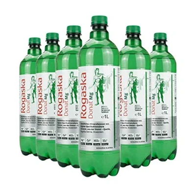Afbeelding van Rogaska Donat Mg mineraalwater incl. statiegeld, fles van 1 liter, verpakking 6 stuks
