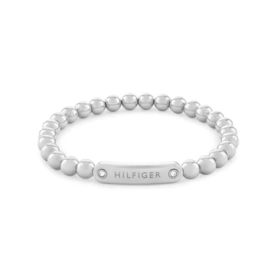 Afbeelding van Tommy Hilfiger Sieraden Dames Kralen Armband in Roestvrij staal, anjer goud en geel goud, Eén maat, Geen edelsteen
