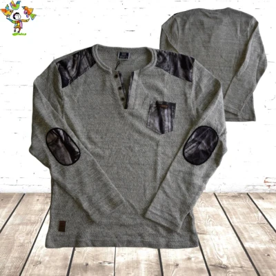Afbeelding van Gebreide heren sweater creme Violento M Truien en sweaters