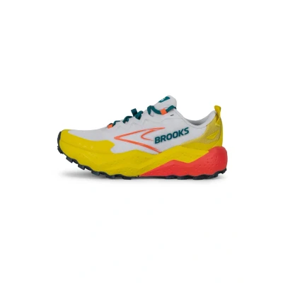 Afbeelding van Brooks Trail hardloopschoenen, Dames, Maat: 41, Bit of blue quince flame Textiel