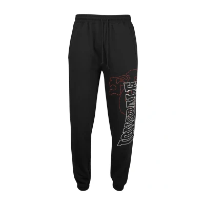 Afbeelding van Lonsdale Normale Passform Dartford Trainingsbroek, Heren, Maat: 3XL, Black