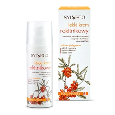 Afbeelding van Sylveco Light Buckthorn Cream For Daily Care &amp; Birch White Soap 50Ml