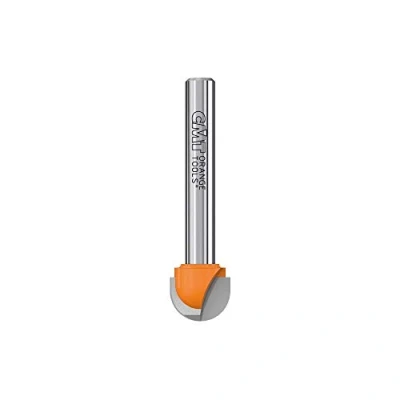 Afbeelding van CMT HM bolle radiusfrees Ø 12,7 x 9,5/50,8 mm. R=6,35 S=Ø8