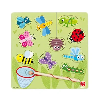 Afbeelding van Jumbo GOULA Magneetpuzzel Insecten Kinderpuzzel Peuters vanaf 2 Jaar Nederlands Puzzel voor