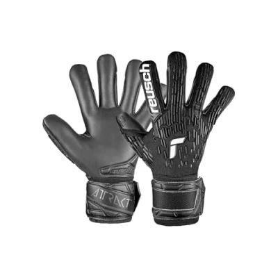 Afbeelding van Reusch Attrakt Freegel Infinity Finger Support Keepershandschoenen voor volwassenen met Evolution Negative Cut en vingerbescherming, ideaal kunstgras,zwart,11
