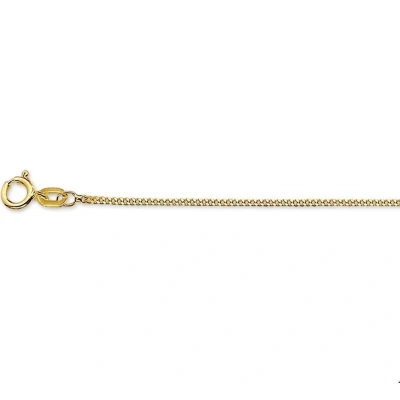 Afbeelding van Collier Geelgoud Gourmet 1,0 mm x 41 45 cm lang