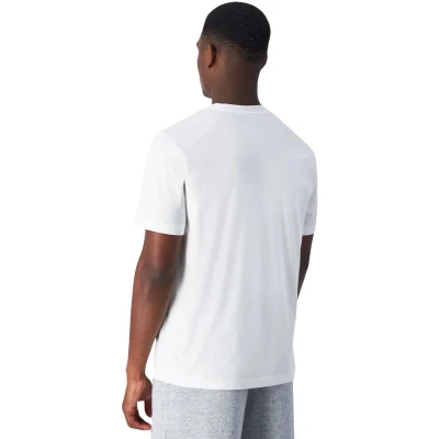 Afbeelding van Champion Icons Crewneck WITH Small LOGO Tshirt print, Heren, Maat: Large, White