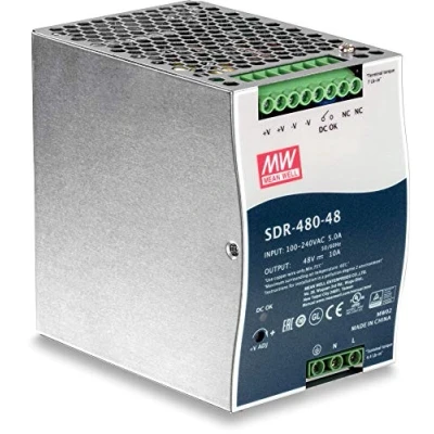 Afbeelding van Trendnet TI S48048 power supply unit 480 W Blauw, Grijs