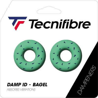 Afbeelding van Tecnifibre ID Damp Bagel demper 2 Stuks Tennisracket Dampner