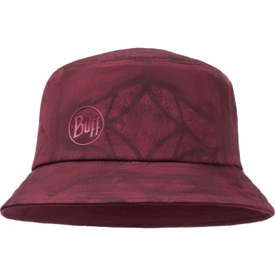 Afbeelding van BUFF® Trek Bucket Hat Calyx Dark Red Zonnehoed