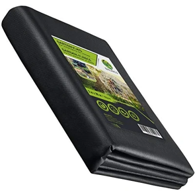 Afbeelding van Onkruidvlies 150g/m² Onkruidfolie Tuinvlies tegen onkruid scheurvast, waterdoorlatend &amp; hoge UV stabilisatie (40m² (20m x 2m))