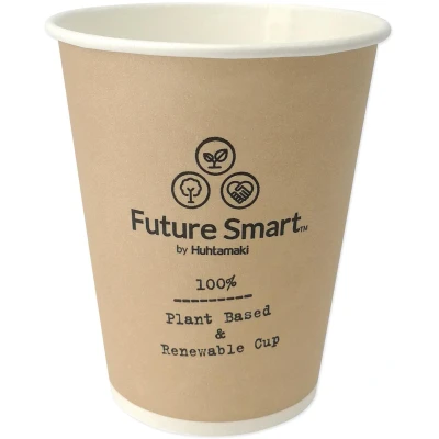 Afbeelding van drinkbeker Future Smart, uit karton, 150 ml, pak van 100 stuks