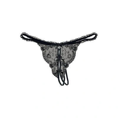 Afbeelding van petite fleur gold String ouvert sexy bandjes look