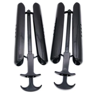 Afbeelding van POFET 1 Paar Automatische Zwarte Boot Shapers Stand Houder Schoen Boom Brancard lange