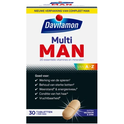 Afbeelding van Davitamon Multi Man, 30 tabletten