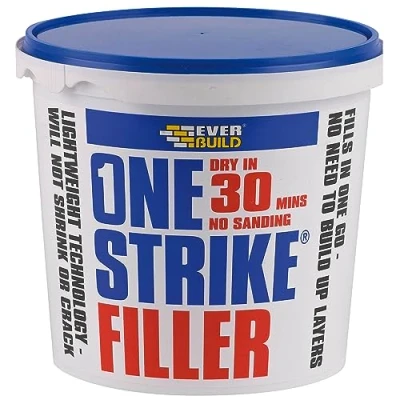 Afbeelding van SIKA ONE2 Everbuild One Strike Multifunctioneel klaar voor gebruik vulmiddel, wit, 2,5 liter
