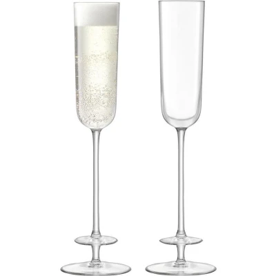 Afbeelding van Champagneglas L.S.A. Champagne Transparant 130 ml (2 Delig)