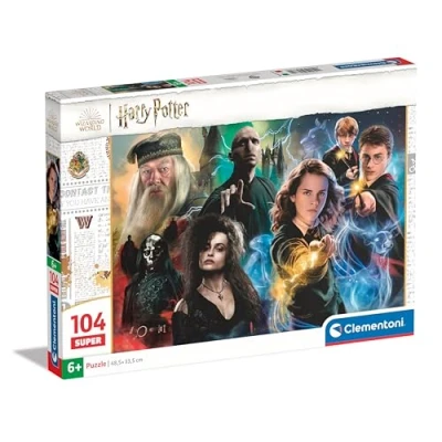 Afbeelding van Clementoni Puzzel Super Harry Potter 104 Stukjes Supercolor Voor Kinderen, Gemaakt In Italië 25775