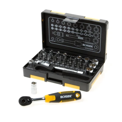 Afbeelding van Ironside mini bit en dopsleutels 1/4inch (34 delig)