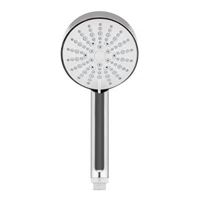 Afbeelding van Mira, Beat Four Spray douchekop, 2.1703.010, 9 cm, wit, chroom, zilver, 1.1605.237
