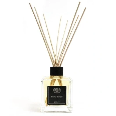 Afbeelding van AW geurstokjes limoen gember geurverspreider 200 ml etherische olie