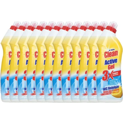 Afbeelding van 12x At Home Toiletreiniger Lemon 750 ml