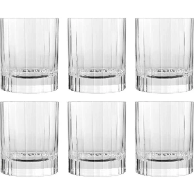 Afbeelding van Luigi Bormioli Bach whiskeyglas 33,5 cl set van 6 Transparant