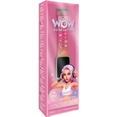 Afbeelding van Kids Licensing Wow Generation Smart Watch (2111311 WOW00025) (Smartwatch), Horlogebandjes