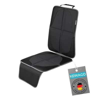 Afbeelding van Kewago autostoelbeschermer pad Rip Stop. Premium kinderzitje, Isofix geschikt