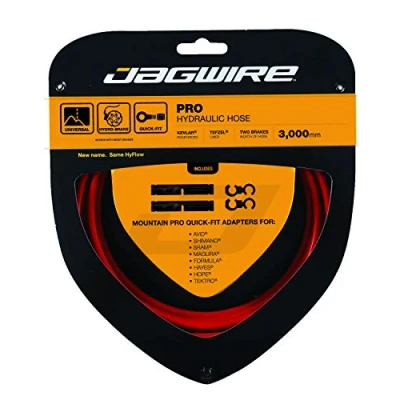 Afbeelding van Jagwire Remleidingset Hyflow (Teflon/Kevlar) 3000 mm, rood, 18009403