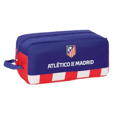 Afbeelding van Reisschoenenrek Atlético Madrid Blauw Wit Rood 34 x 15 18 cm
