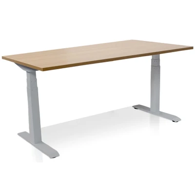 Afbeelding van MRC PRO elektrisch ARBO zit sta bureau 180x80 cm havanna