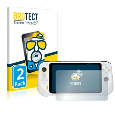 Afbeelding van BROTECT (2 Stuks) Antireflecterende Beschermfolie voor Logitech G Cloud Anti Glare Screen Protector, Mat, Ontspiegelend