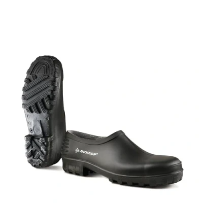 Afbeelding van Dunlop Protective Footwear Uniseks Monocolour Wellie Shoe Clogs, zwart, 43 EU