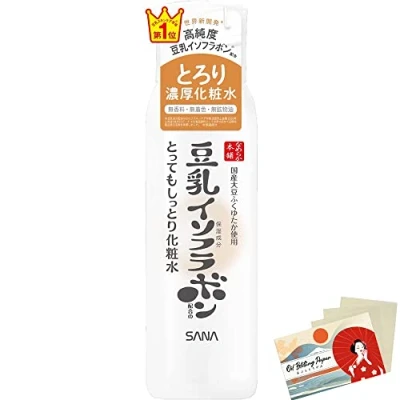 Afbeelding van Nameraka Honpo Sana Soy Milk Isoflavone Facial Lotion NC 200ml Super Moist