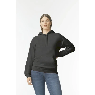 Afbeelding van Gildan Sweater met capuchon Midweight Softstyle GISF500 Black