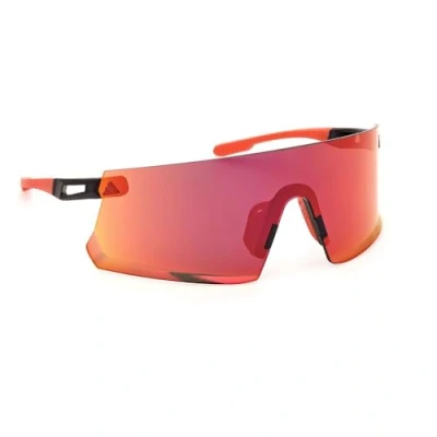 Afbeelding van ADIDAS Sport Unisex SP0090 DUNAMIS 02L Occhiali da sole Iniettato Nero Marrone Maschera Normale