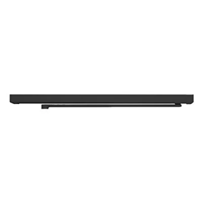 Afbeelding van ASSA ABLOY DCG195 Design glijarm met hoogteverstelling en afdekkap voor DC340 DC500 DC700 kleur zwart (RAL 9005). (RAL9005)