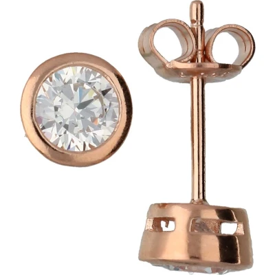 Afbeelding van Silver Lining 106.0542.05 Oorknoppen Zilver 5mm