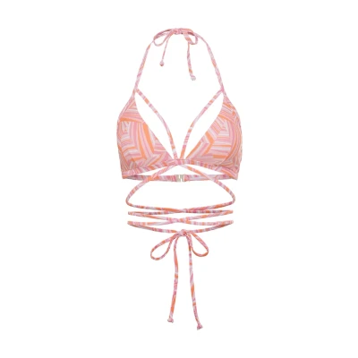 Afbeelding van Lascana LSCN by Bikinitop, Dames, Maat: 32xA/B, Rosa bedruckt